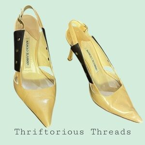 Manolo Blahnik Slingback Heels